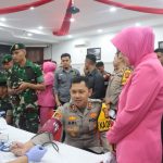 Sambut Hari Bhayangkara ke-78 Polres Sukabumi Kota Gelar Bakti Kesehatan