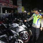 Operasi Gabungan Polres Garut Amankan Ratusan Botol Miras dan Knalpot Tidak Sesuai Spesifikasi