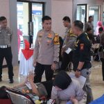 Peduli Kesejahteraan Kesehatan Masyarakat Polres Garut Gelar Bakti Kesehatan