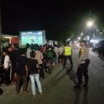 Polres Garut Pengamanan Nobar Laga Final Liga BRI 1 2023-2024