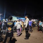 Polsek Kebonpedes Lakukan Pengamanan Nobar di Desa Bojong Sawah Kecamatan Kebonpedes