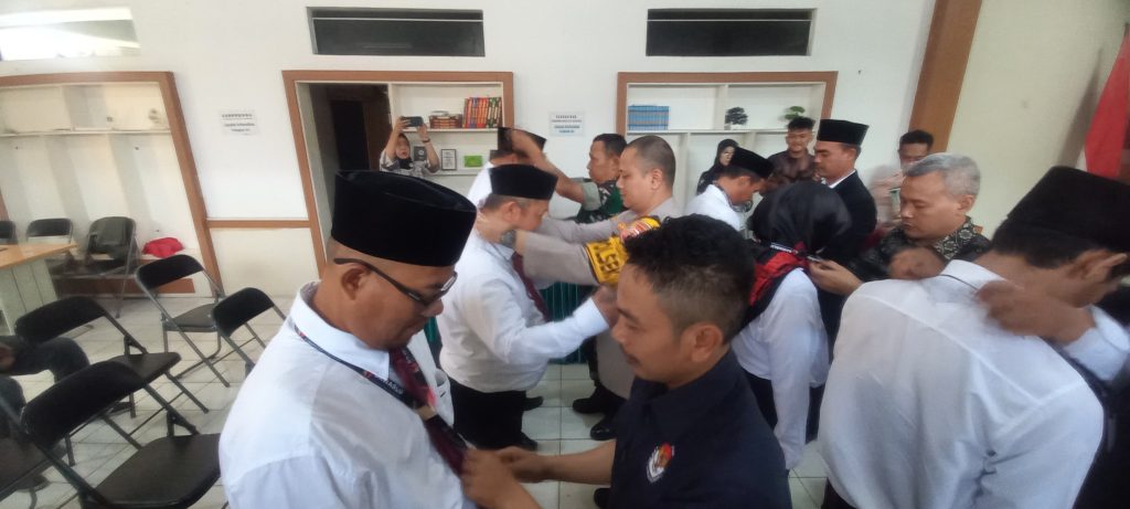 Jaga Netralitas Dan Tingkatkan Kerjasama Antar Stakeholder Dalam Pilkada, pesan Kapolsek Sukabumi