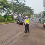 Tingkatkan Kenyamanan Lalulintas, Polsek Baros Jalin Pelayanan Pagi dengan Kemenhub Gatur Pagi