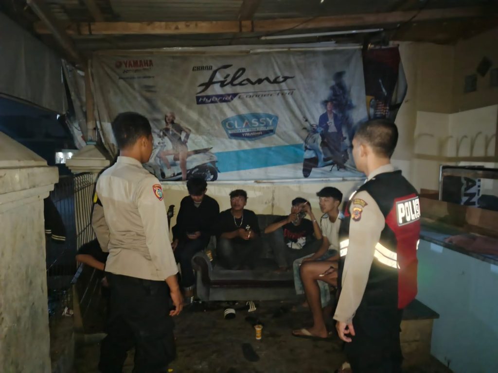 Antisipasi Terjadinya Gangguan Kamtibmas Kapolsek Citamiang Gelar Patroli KRYD