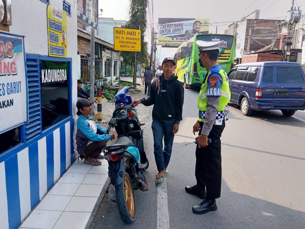 Operasi Penertiban Knalpot Bising Polsek Kadungora