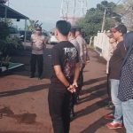 Kapolsek Citamiang Gelar Apel Pagi Sebagai Bentuk Kedisiplinan