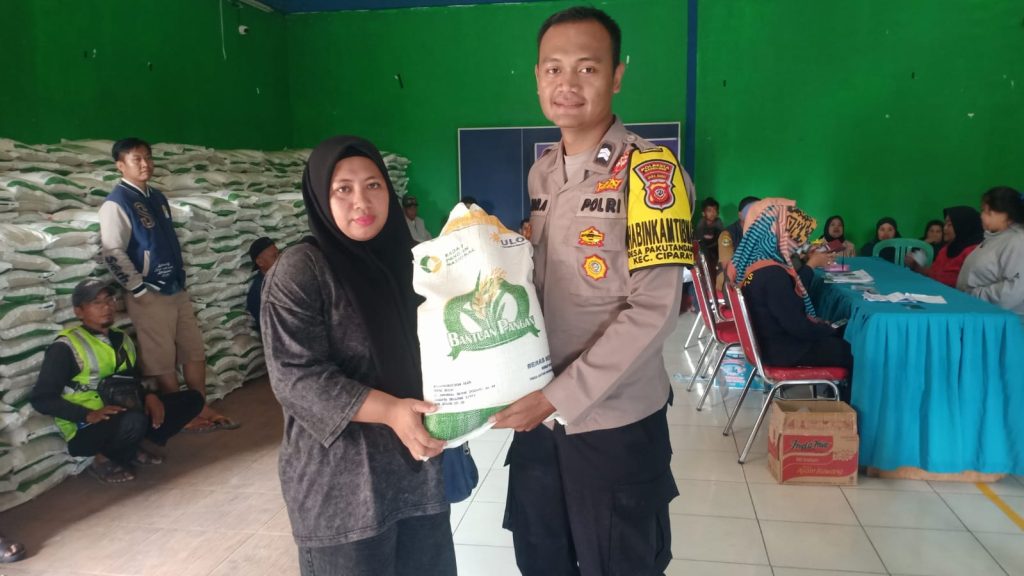 Penyaluran Bantuan Sosial Bantuan Cadangan Pangan Dari BPN