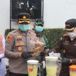 Bareng Kejari, Kapolres Sukabumi Kota Blender Ribuan Butir Obat Berbahaya