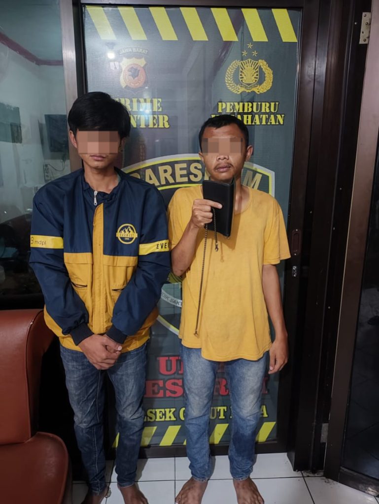 Kesigapan Polsek Garut Kota Berhasil Mengamankan Dua Orang Pelaku Pencurian Dengan Kekerasan