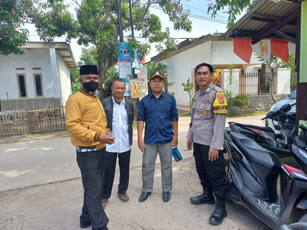 Pastikan kemanan dan ketertiban di wilayah binaan, Bhabinkamtibmas Desa Sukamanah Kec. Rancaekek rutin sambang kamtibmas