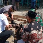 Kapolsek Majalaya Hadir di Peletakan Batu Pertama Pembangunan Mesjid Al-Hamba Di Bojong.