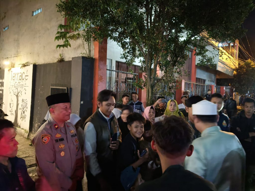 Kapolsek Baleendah Hadiri Tabligh Akbar di Panti Yatim Baraya Baleendah