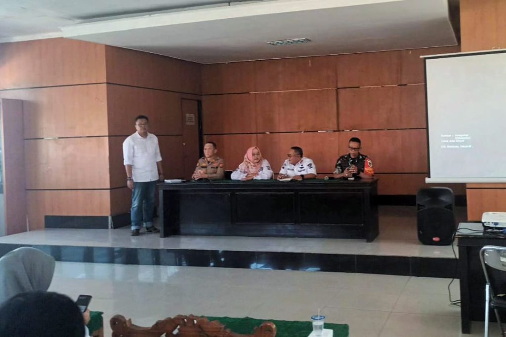 Kapolsek Nagreg Hadiri Rapat Koordinasi Percepatan Penanganan Stunting