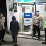 Polsek Sukalarang Patroli Malam Hari Kontrol ATM BRI Cegah Kejahatan Perbankan