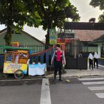 Wujudkan Tertib Berlalulintas, Polsek Baros Giatkan Pelayanan Pagi