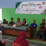 Iptu Ahmad Nurdin S.H Polsek Paseh Hadiri Pembagian BLT Program SDGs di Desa Drawati