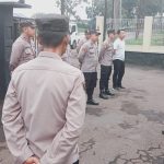 Polsek Citamiang Gelar Apel Pagi Sebagai Bentuk Kedisiplinan