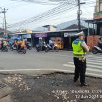 Antisipasi Kemacetan Pagi, Anggota polsek Gunungguruh Laksanakan Gatur Lalin Pagi