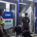 Cegah Kejahatan Perbankkan saat Patroli Malam Polisi Sambangi ATM BRI