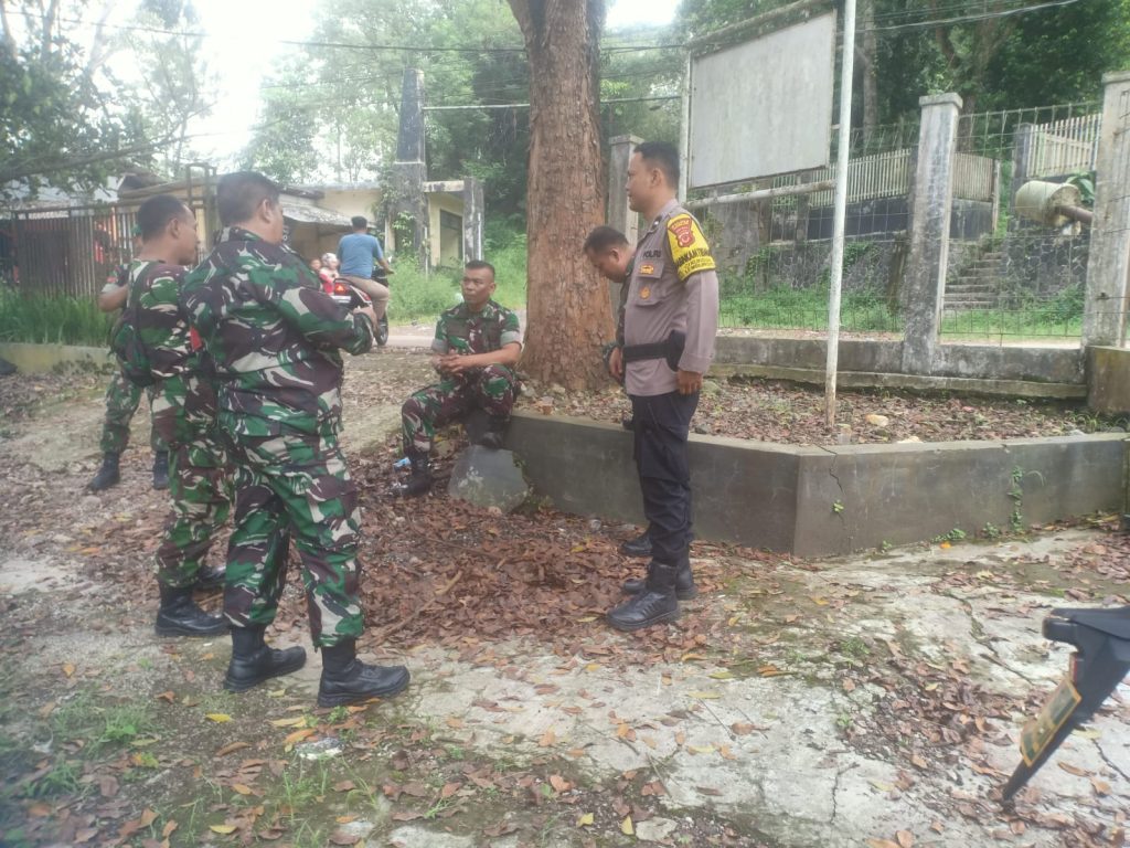 Sinergitas TNI POLRI Dialogis Bersama Warga Masyarakat