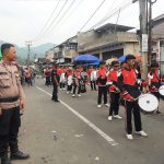 Perayaan Pawai Karnaval Syukuran kenaikan kelas Polsek Lembursitu Lakukan Pengamanan