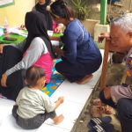 Dukung Pencegahan Stunting pada anak, Binmas Desa Cileunyi Kulon monitoring giat Posyandu di Wilayah binaannya