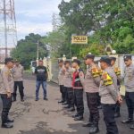 Kapolsek Citamiang Gelar Apel Pagi Sebagai Bentuk Kedisiplinan