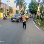 Polsek Gunungpuyuh Rutin Laksanakan Gatur Pagi, Agar Terciptanya Kamseltibcar Lantas