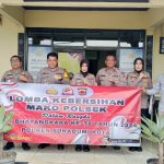 Semarak HUT Bhayangkara Ke-78, Polres Sukabumi Kota Gelar Lomba Kebersihan Polsek Jajaran