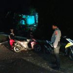 Patroli Malam Hari, Polsek Gunungpuyuh Himbau Pemuda Untuk Tidak Nongkrong Larut Malam