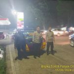 Polsek Citamiang Tingkatkan Patroli Strong Point Antisipasi Gangguan Kamtibmas Di Malam Hari