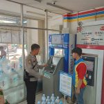 Pantau Dan Cek Mesin ATM oleh Anggota patroli dan Bhabinkamtibmas Polsek Lembursitu-Polres Sukabumi Kota