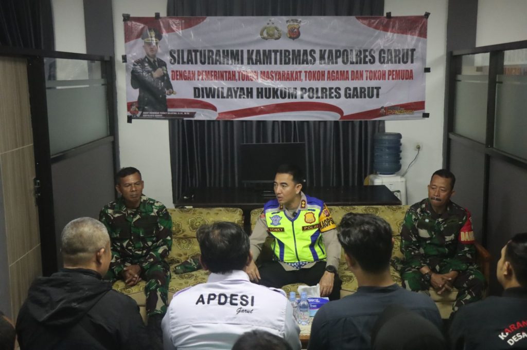 Perkuat Sinergitas Kapolres Garut Bersilaturahmi Dengan Unsur Tokoh Masyarakat Cikajang