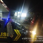 Polsek Citamiang Tingkatkan Patroli Strong Point Antisipasi Gangguan Kamtibmas Di Malam Hari