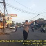 Polsek Lembursitu Berikan Pelayanan Prima Rutin Gatur Pagi