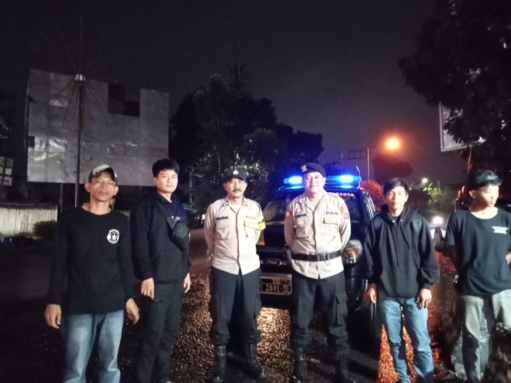 Cegah Gangguan Kamtibmas Giat Patroli Malam Hari