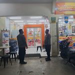 Personil Polsek Paseh Polresta Bandung Menyambangi Minimarket Di Wilayah Kecamatan Paseh, Kabupaten Bandung