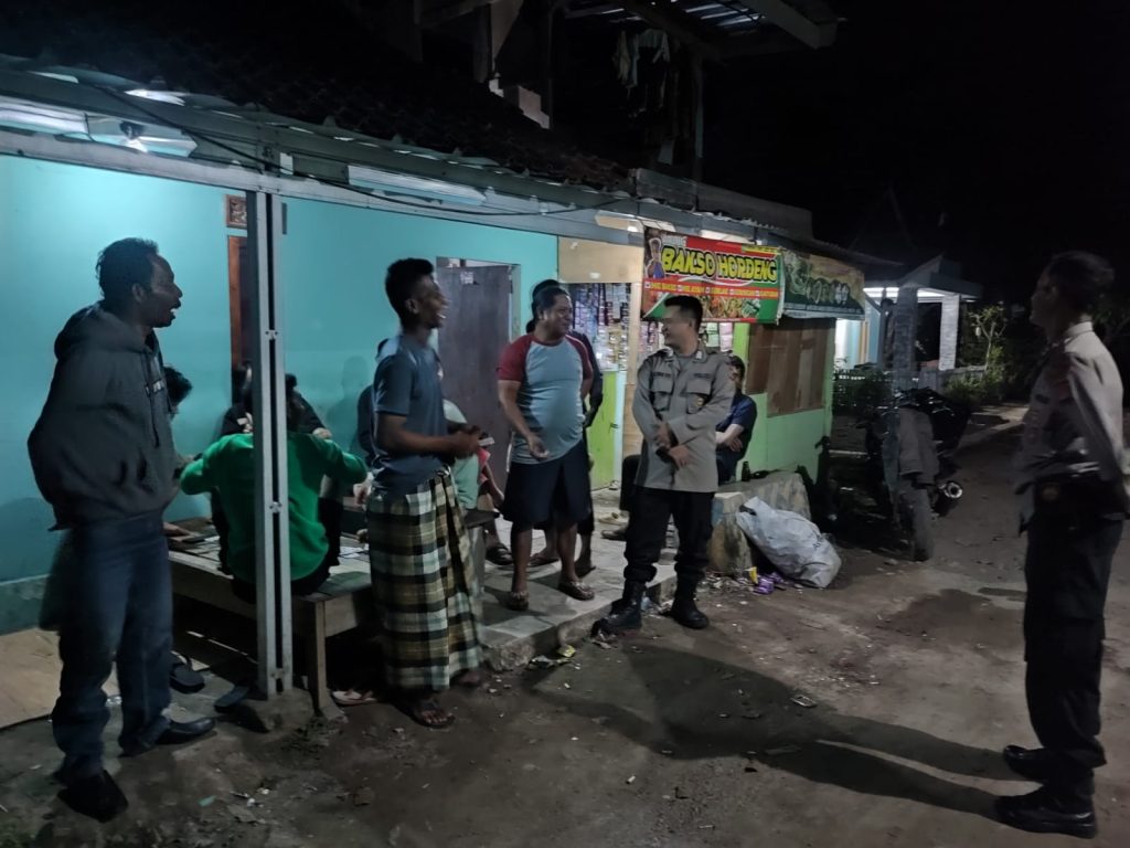 Polsek Cisewu Himbau Warga Kembali Gencarkan Kegiatan Poskamling Ronda Malam