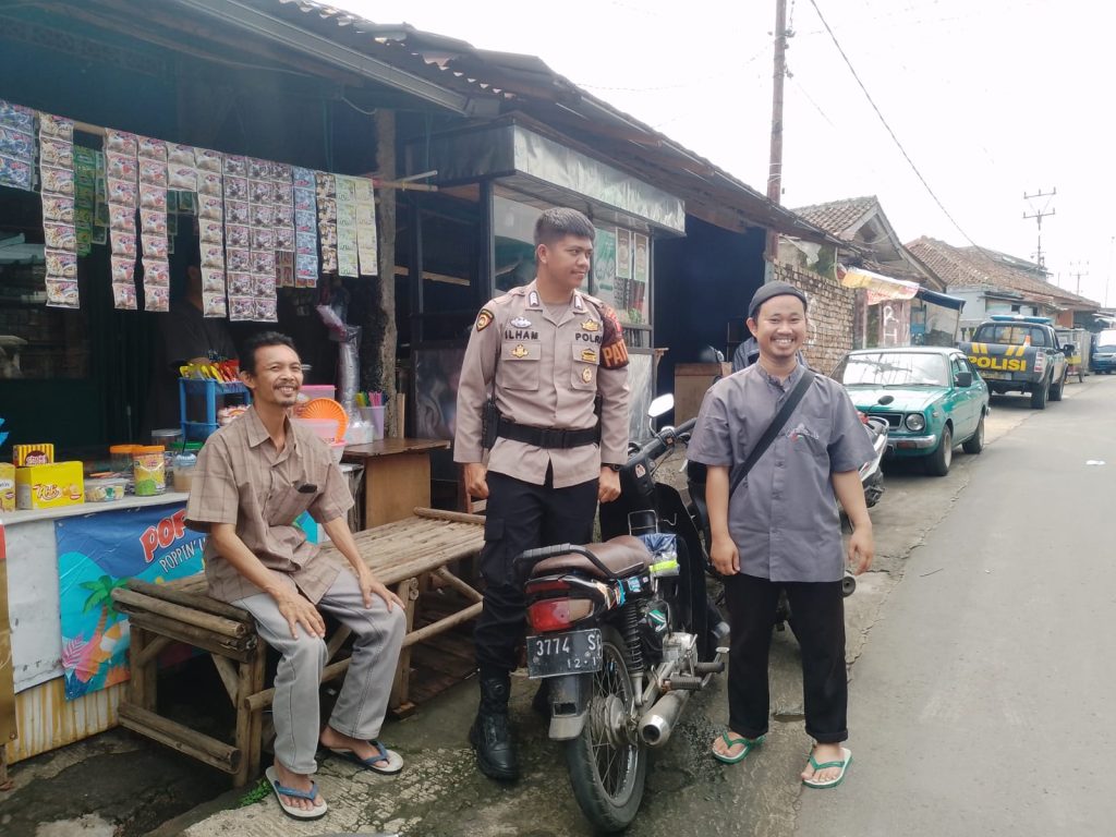 Unit Samapta Laksanakan Patroli Dialogis Siang Hari dan Berikan Imbauan Kamtibmas