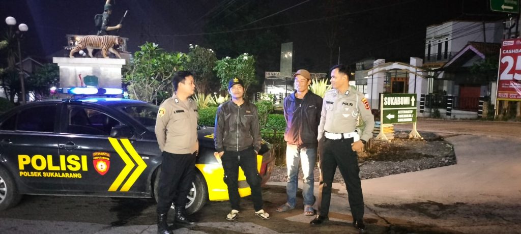 Patroli Strong Point Malam Hari Wujudkan Situasi Kamtibmas Yang Aman Dan Kondusif