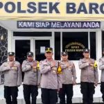 HUT Bhayangkara Ke-78, Kapolsek baros Tingkatkan Pelayanan Kepolisian Agar Lebih Dekat dan Dicintai Masyarakat