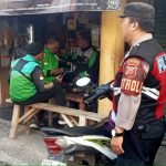 Giat Patroli Dialogis dengan Ojeg Online Disiang Hari