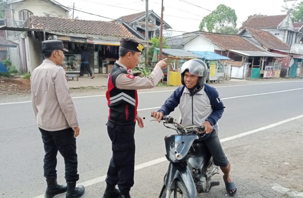 Upaya Polsek Cisurupan Wujudkan Kecamatan Cisurupan Terbebas Dari Knalpot Bising