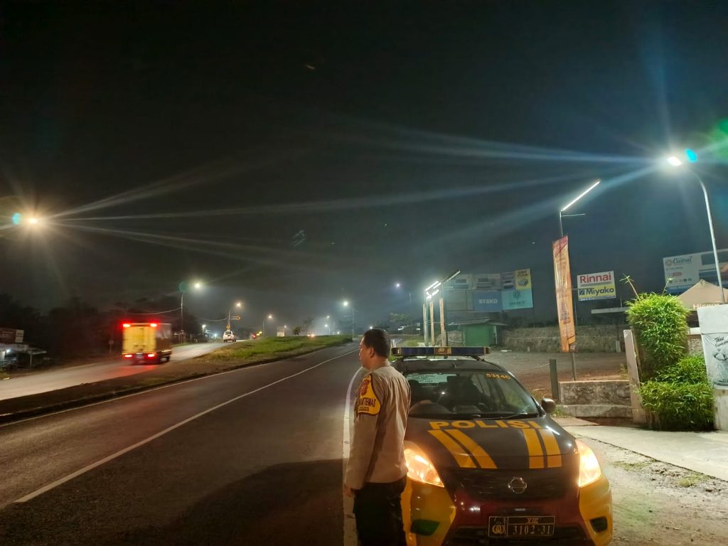 Antisipasi Gukamtibmas pada malam hari, Polsek Gunungguruh tingkatkan Patroli dimalam hari