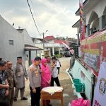 Bakti Religi, Kapolres Sukabumi Kota Resmikan Bantuan Penyediaan Air Bersih Sumur Bor Untuk Pondok Pesantren