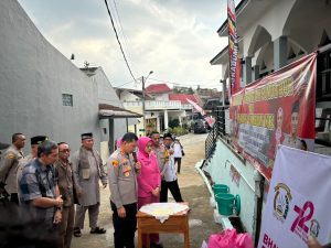 Bakti Religi, Kapolres Sukabumi Kota Resmikan Bantuan Penyediaan Air Bersih Sumur Bor Untuk Pondok Pesantren