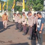 Kapolsek Citamiang Gelar Apel Pagi Sebagai Bentuk Kedisiplinan