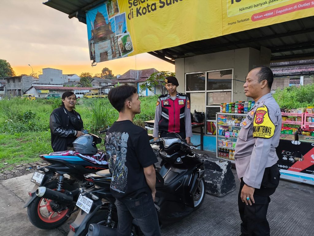 Wujudkan Rasa Aman, Unit Samapta Gencar Laksanakan Patroli Sore Hari Antisipasi Gukamtibmas