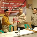 Senergitas TNI – Polri Bhabinkamtibmas Cimangkok Hadiri Sosialisasi Dana Desa 2024