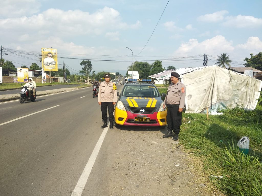 Upaya jaga kamtibmas aman kondusif, Polsek Gunungguruh Rutin laksanakan patroli siang hari